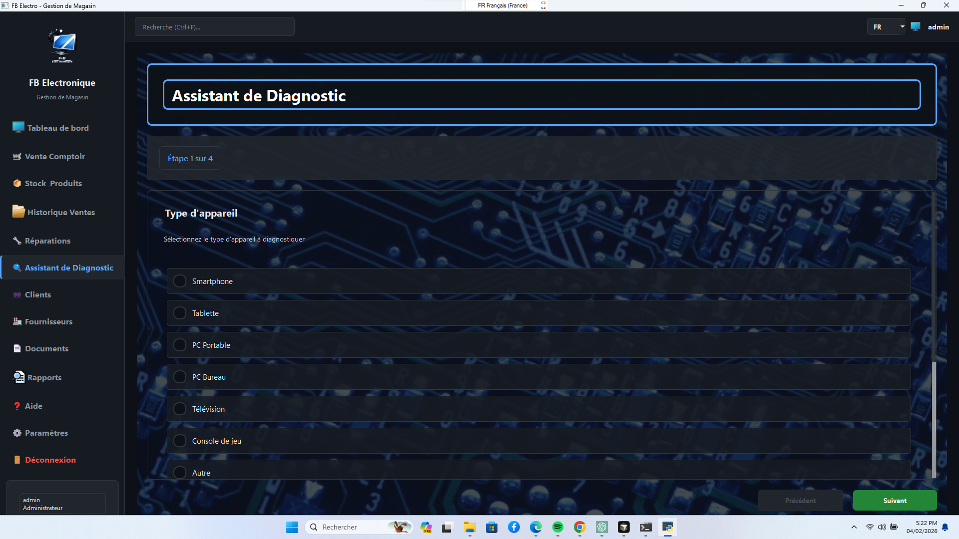Assistant IA de Diagnostic